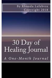 30 Day of Healing Journal