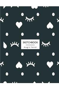 sketchbook magic lover