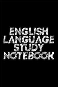 English Language Study Notebook