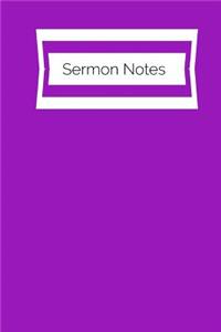 Sermon Notes