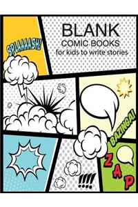 Blank Comic Books for Kids to Write Stories