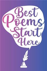 Best Poems Start Here