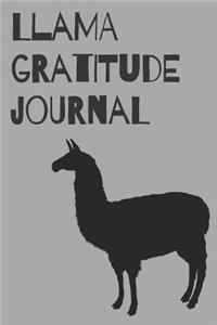 Llama Gratitude Journal