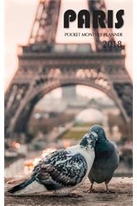 Paris Pocket Monthly Planner 2018