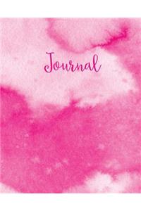 Bullet Dot Grid Journal - Watercolor Collection (Pink)