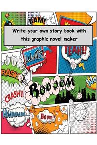Write your own story book with this graphic novel maker