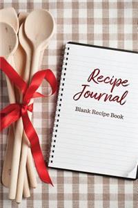 Recipe Journal-Blank Recipe Book