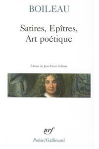Satires/Epitres/Art poetique