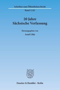 20 Jahre Sachsische Verfassung