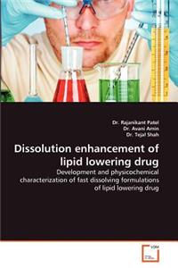Dissolution Enhancement of Lipid Lowering Drug
