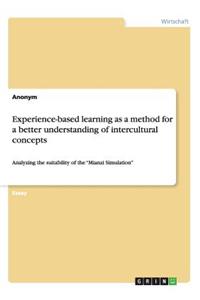 Experience-based learning as a method for a better understanding of intercultural concepts