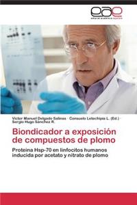 Biondicador a exposición de compuestos de plomo