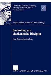 Controlling ALS Akademische Disziplin