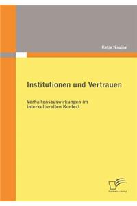 Institutionen und Vertrauen