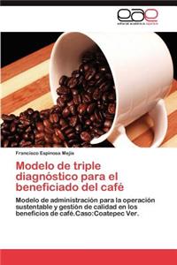 Modelo de triple diagnóstico para el beneficiado del café