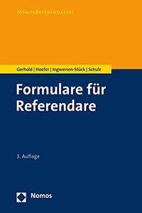 Formulare Fur Referendare