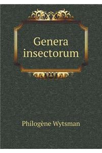 Genera Insectorum