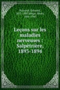 Lecons sur les maladies nerveuses