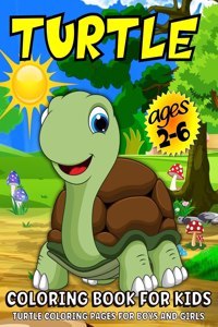 Turtle Coloring Book For Kids