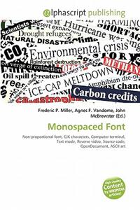 Monospaced Font