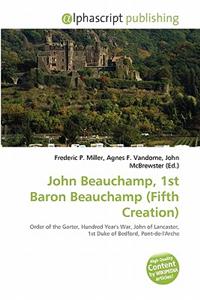 John Beauchamp, 1st Baron Beauchamp (Fifth Creation)