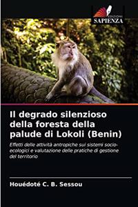 degrado silenzioso della foresta della palude di Lokoli (Benin)