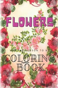 Flowers Coloring Book