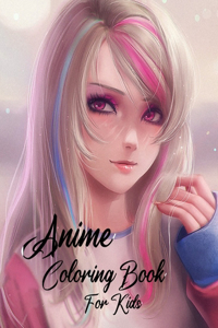 Anime coloring book for kids