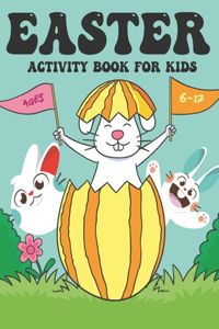 Easter Activity Book for Kids Ages 6-12