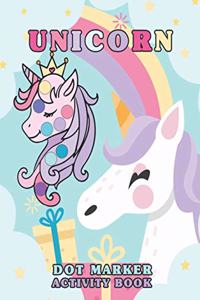 Unicorn Dot Markers Activity Book