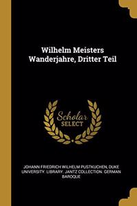 Wilhelm Meisters Wanderjahre, Dritter Teil