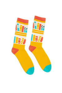 Bookshelf Socks - Large