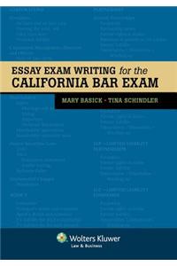 Essay Exam Writing for the California Bar