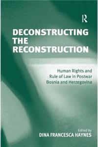 Deconstructing the Reconstruction