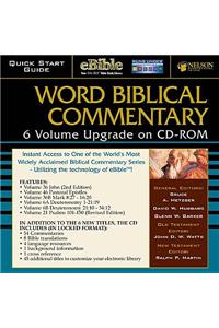 The Wbc 6-Volume Upgrade CD-ROM