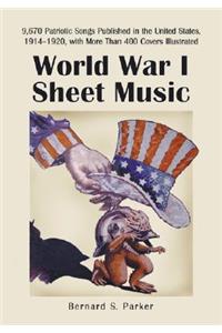 World War I Sheet Music