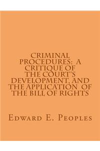 Criminal Procedures