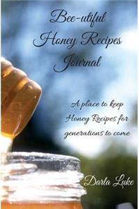 Bee-utiful Honey Recipe Journal