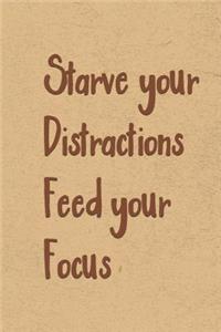 Starve Your Distractions, Feed Your Focus