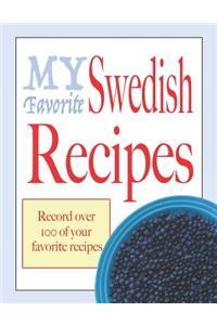 My Favorite Swedish recipes