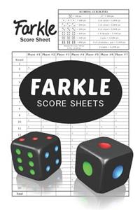 Farkle Score Sheets