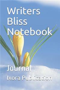 Writers Bliss Notebook