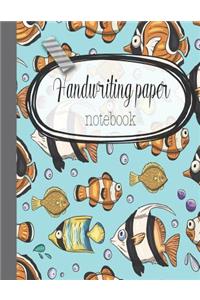 Handwriting paper notebook