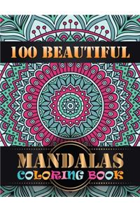 100 Beautiful Mandalas Coloring Book