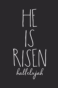 He Is Risen Hallelujah