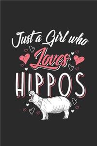 Just A Girl Who Loves Hippos