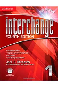 Interchange Level 1 Full Contact with Self-study DVD-ROM