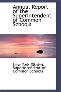 Annual Report of the Superintendent of Common Schools