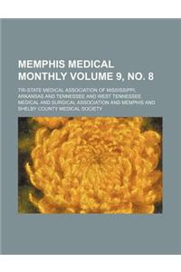 Memphis Medical Monthly Volume 9, No. 8