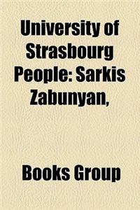 University of Strasbourg People